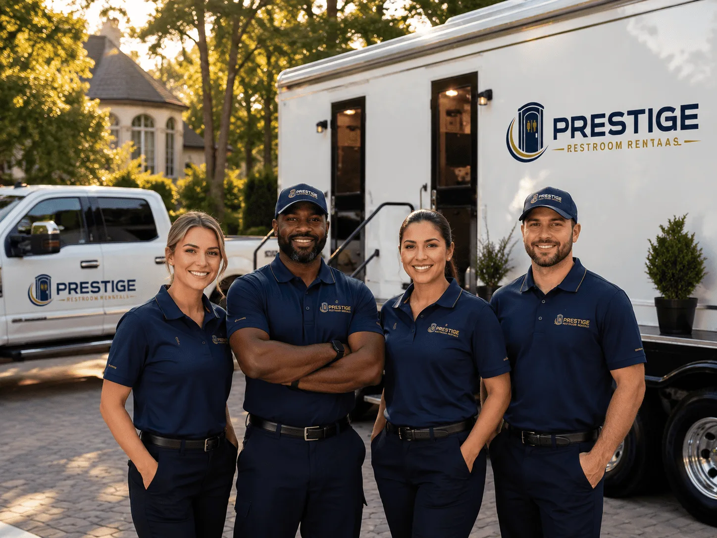 Trusted Luxury Portable Restrooms company in Diagonal, IA